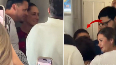 Cumhurbaşkanı Ekonomi Sınıfında! Claudia Sheinbaum’un Görüntüleri Olay Oldu