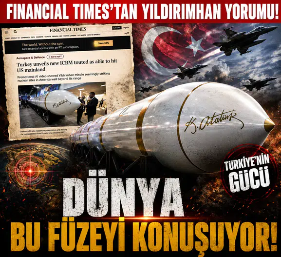 Dünya Bu Füzeyi Konuşuyor! Financial Times’tan YILDIRIMHAN Yorumu
