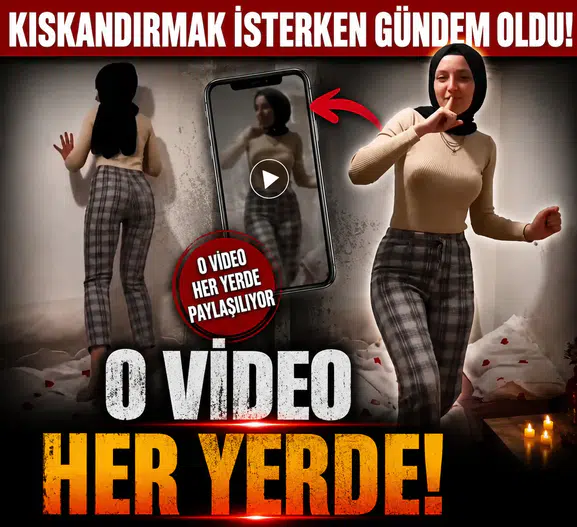 Kıskandırmak İsterken Gündem Oldu! O Video Her Yerde Paylaşılıyor