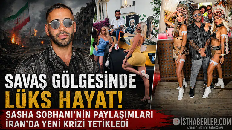 İran Yanarken O Avrupa’da! Sasha Sobhani’nin Lüks Hayatı Olay Yarattı