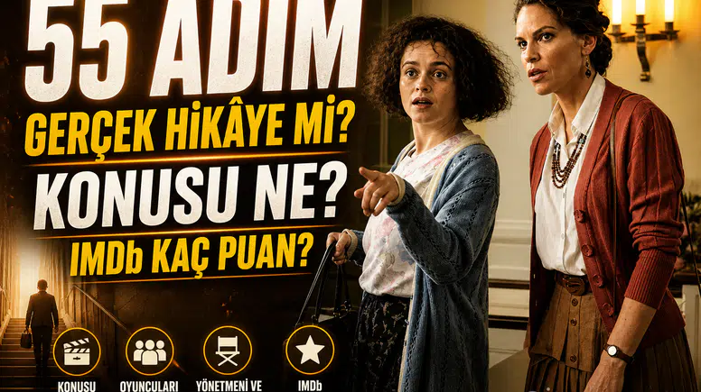55 Steps Filmi Gerçek Hayat Hikâyesi Mi, Film Nerede Çekildi, Oyuncuları ve IMDb Puanı Kaç?