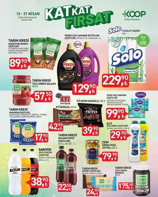 Tarım Kredi Kooperatifi Market Aktüel Katalog İndirimleri