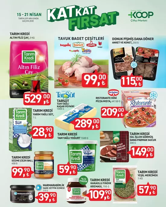Tarım Kredi Kooperatifi Market Aktüel Katalog İndirimleri