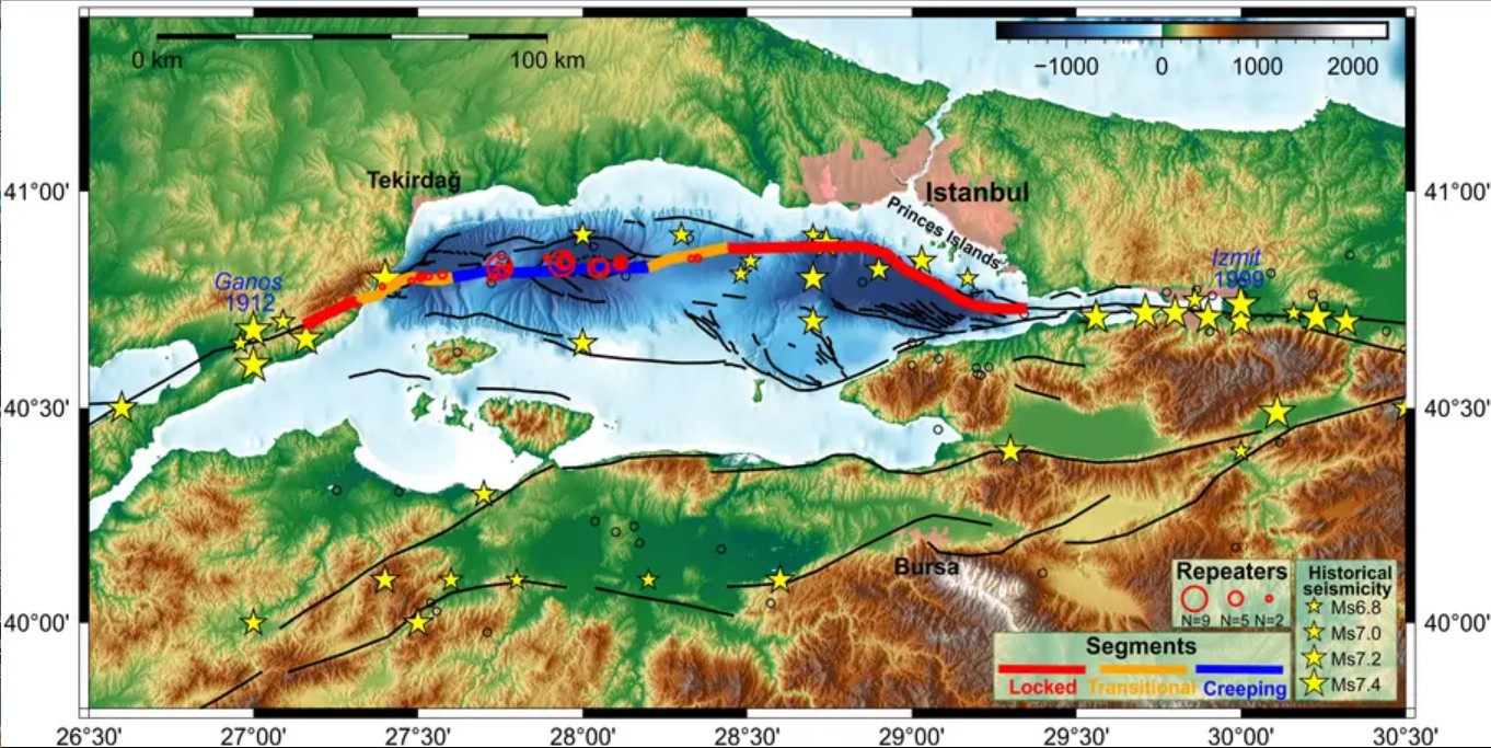 istanbul deprem haritası