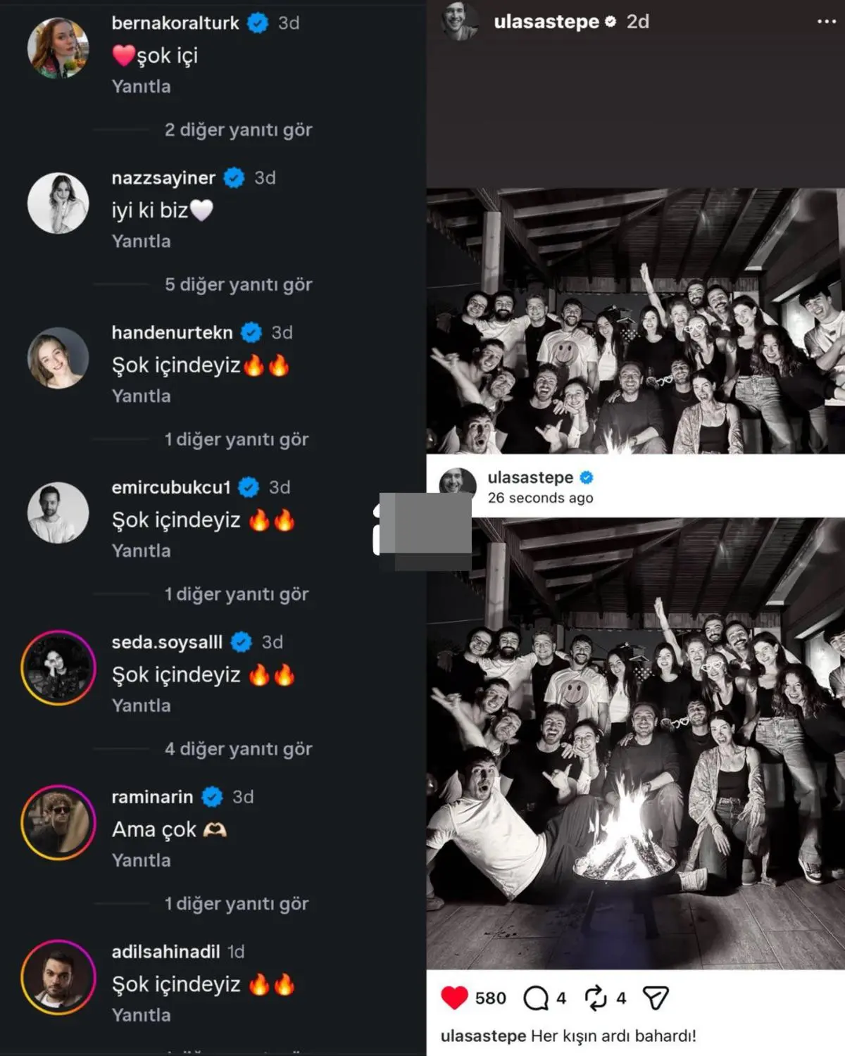 Ulaş Tuna Astepe doğum gününden paylaştı! "Şok içindeyiz" 2