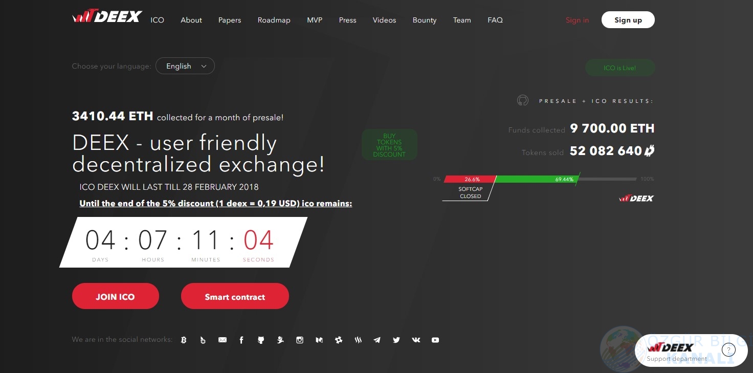 deex exchange