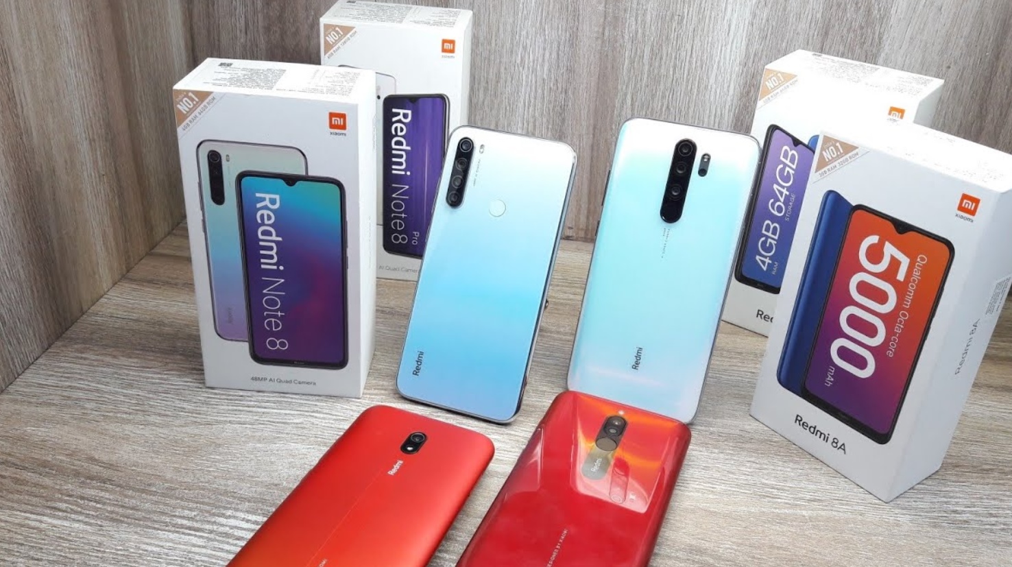 Redmi Note 8 Redmi 8 ve Redmi 8A