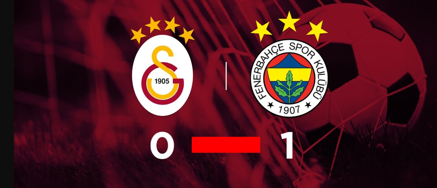 Galatasaray 0-1 Fenerbahçe