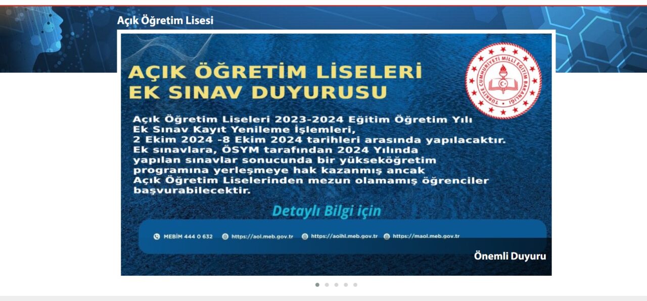 Açık Öğretim Lisesi (AÖL