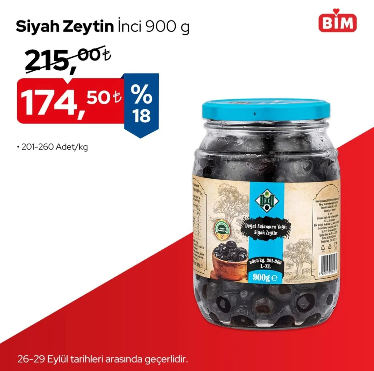 BİM Market 26-29 Eylül 2024 İndirim Kataloğu