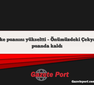 Türkiye, ülke puanını yükseltti – Önümüzdeki Çekya ise 40.650 puanda kaldı