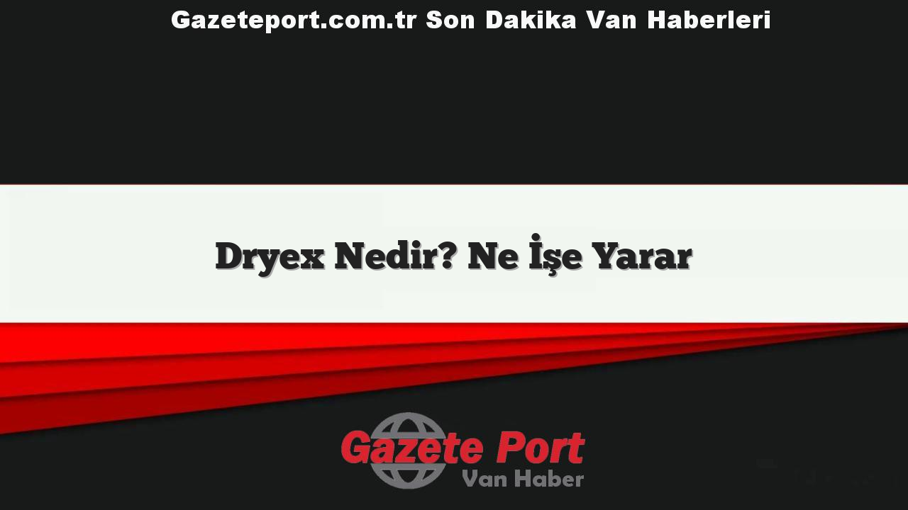 Dryex Nedir? Ne İşe Yarar