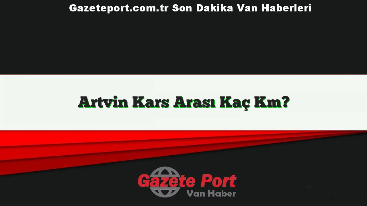 Artvin Kars Arası Kaç Km?