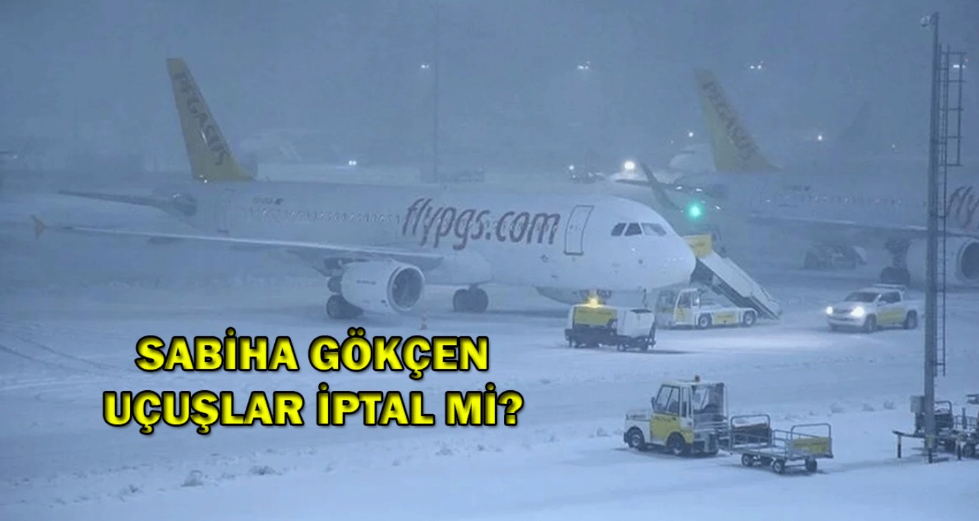 İstanbul’da Kar Alarmı: İstanbul ve Sabiha Gökçen Havalimanlarında Önlemler ve Uçuş İptalleri