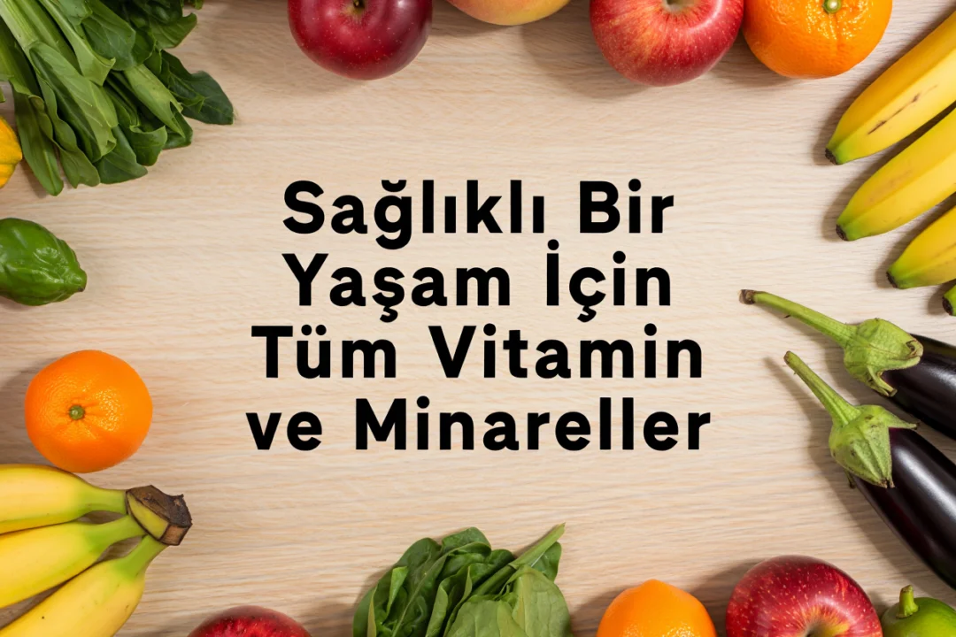 Sağlıklı Bir Yaşam İçin Mutlaka Bilmeniz Gereken Besinler ve Faydaları - Tüm Vitamin ve Minareller