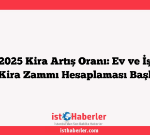 Nisan 2025 Kira Artış Oranı: Ev ve İşyerleri İçin Kira Zammı Hesaplaması Başlıyor!