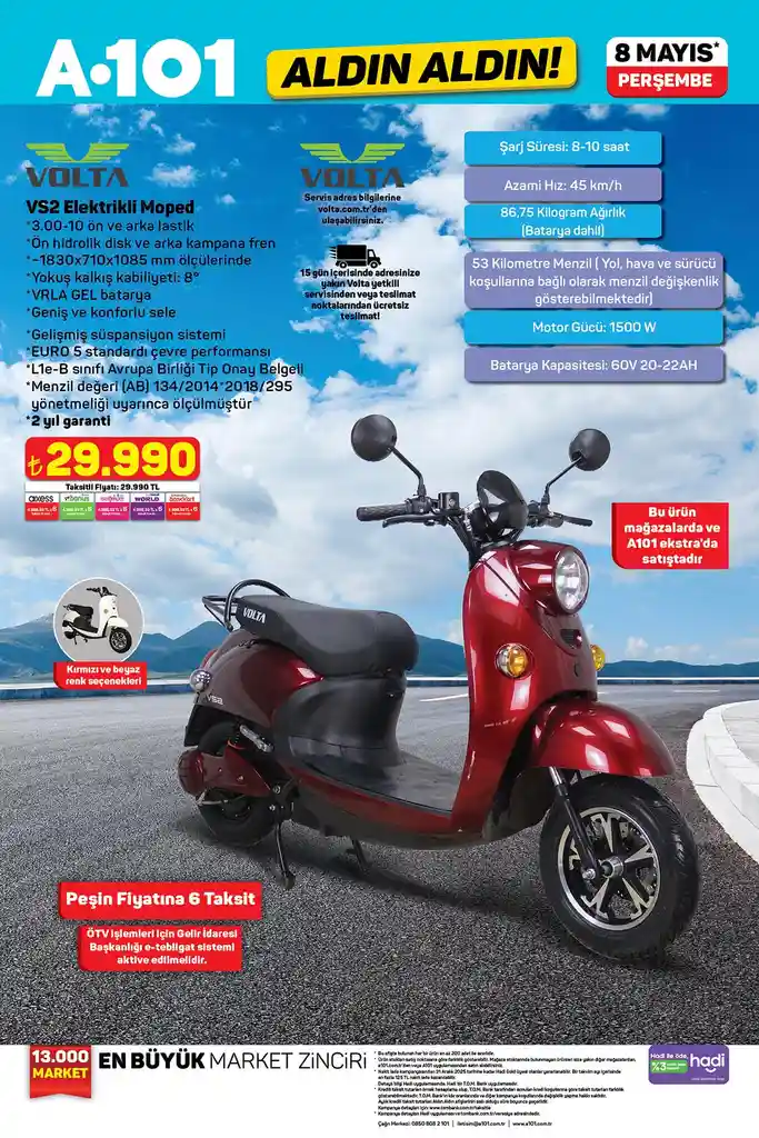 A101 8 Mayıs 2025 Aktüel Kataloğu
