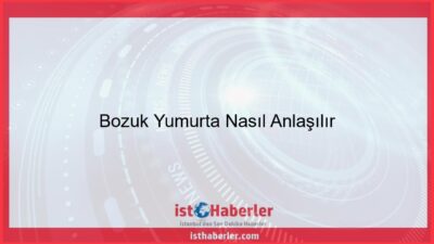 Bozuk Yumurta Nasıl Anlaşılır - Görseli