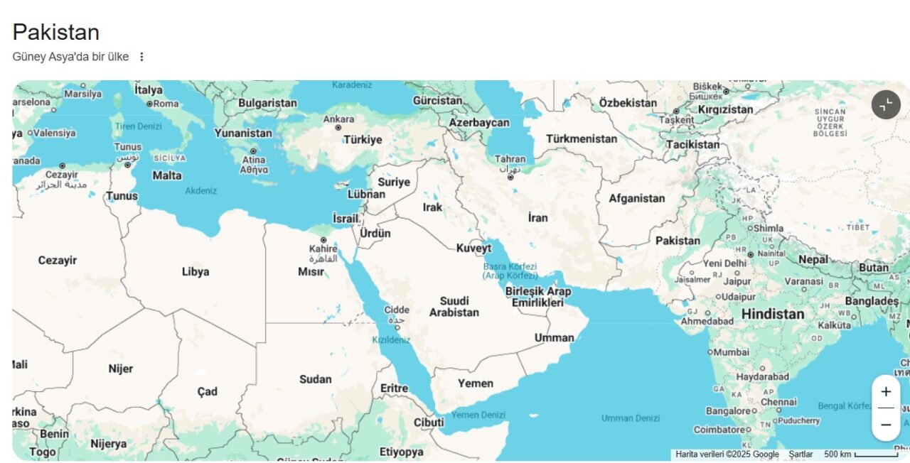 Pakistan'ın Konumu ve Coğrafi