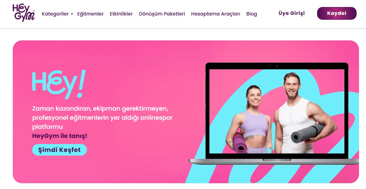 Online Yoga - Heygym.com