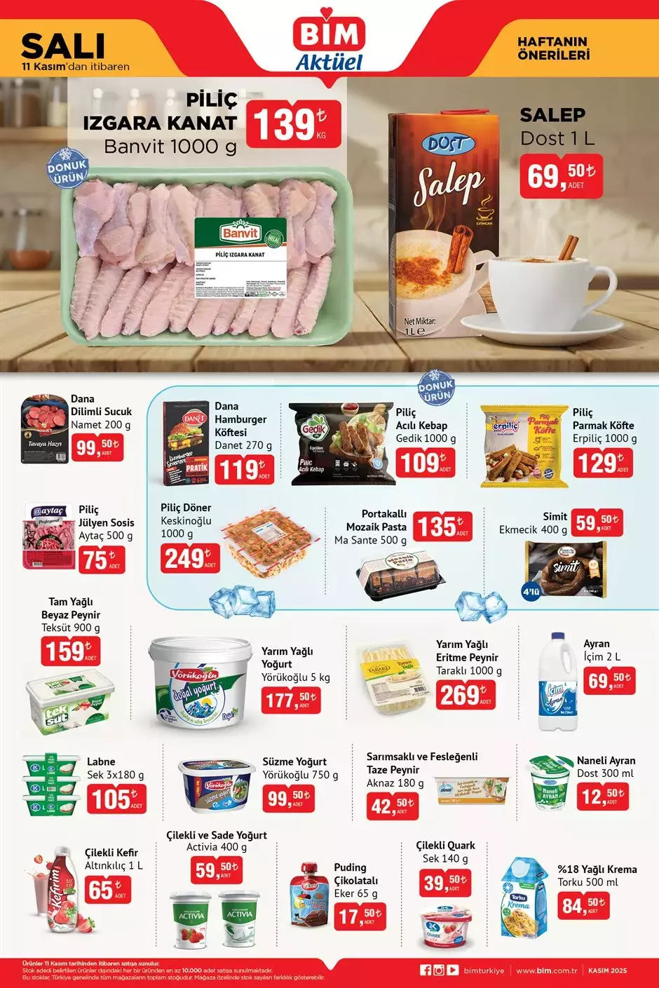 BİM 14 Kasım Aktüel Kataloğu