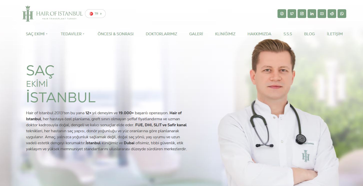 Türkiye’nin En İyi Saç Ekim Klinikleri (2025 Rehberi)