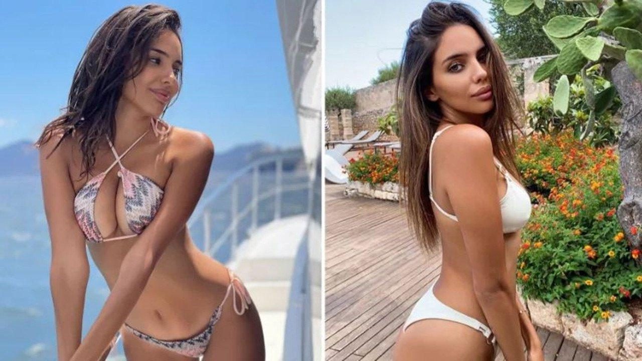 Futbol dünyasının yıldızlarından İlkay Gündoğan’ın eşi Sara Arfaoui, güzelliği ve