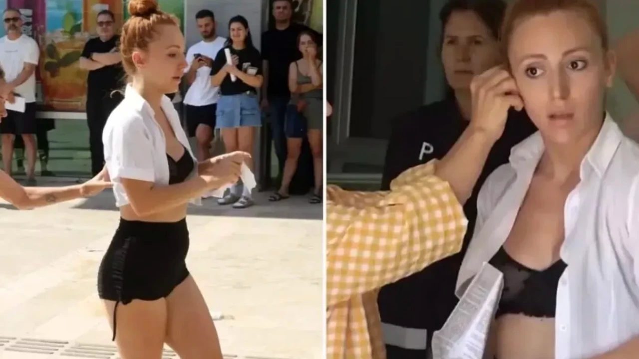 YKS sınavına giremeyen bir kızın yaşadığı küpe dramı, kıyafetinin dekoltesi