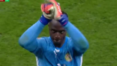 Afrika Uluslar Kupası finali nefesleri keserken, geceye damga vuran an