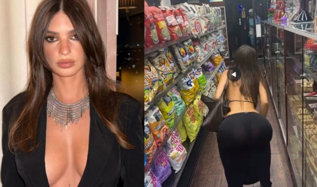 Dünyaca ünlü model ve oyuncu Emily Ratajkowski, sosyal medyada yine
