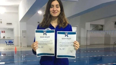 Türk yüzme dünyasının yükselen yıldızlarından biri olan Gizem Güvenç, 2019