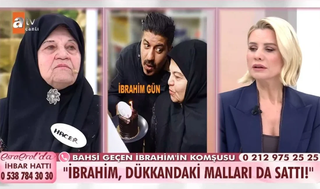 ATV ekranlarının en çok izlenen programlarından biri olan Esra Erol’da,