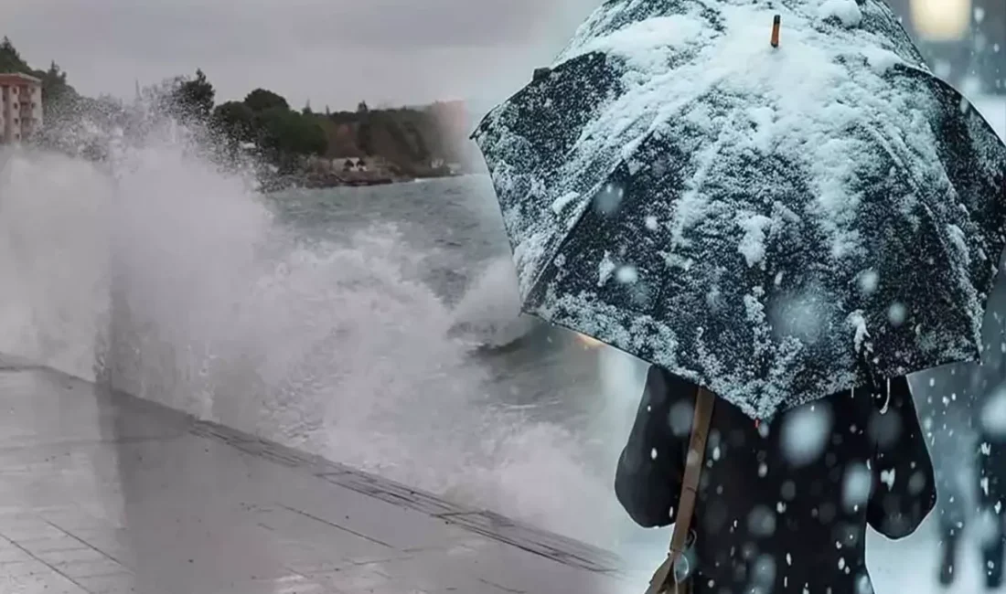 İstanbul’da kış şartları etkisini artırarak sürdürüyor. Meteoroloji Genel Müdürlüğü ve