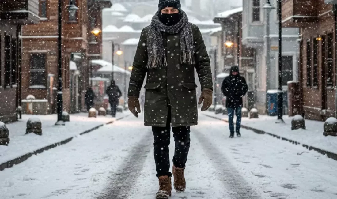 İstanbul’da kış sonunda yüzünü gösteriyor. İstanbul’a kar yağışı ve dondurucu