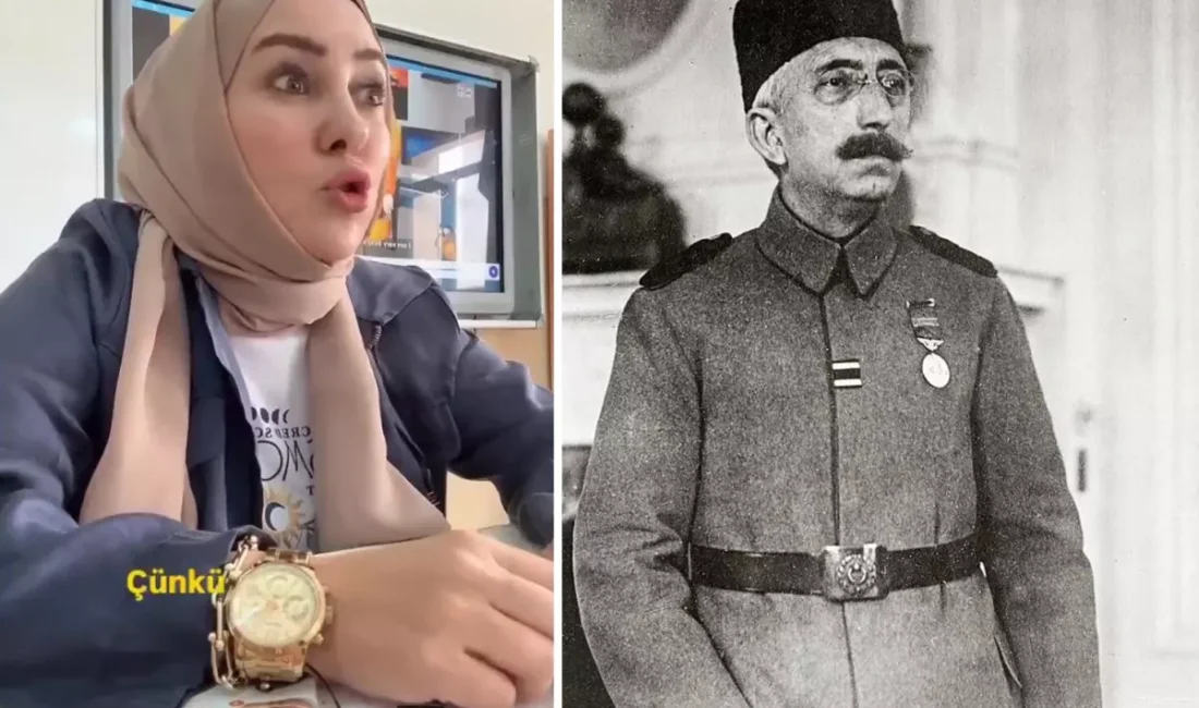 Sınıfta yaptığı tarih anlatımıyla kısa sürede sosyal medyada viral olan