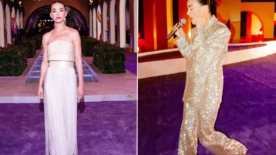 Dünyaca ünlü pop yıldızı Katy Perry, bu kez müziğiyle değil,