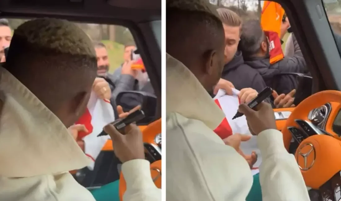 Galatasaray formasıyla Süper Lig’de adından söz ettiren Nijeryalı golcü Victor