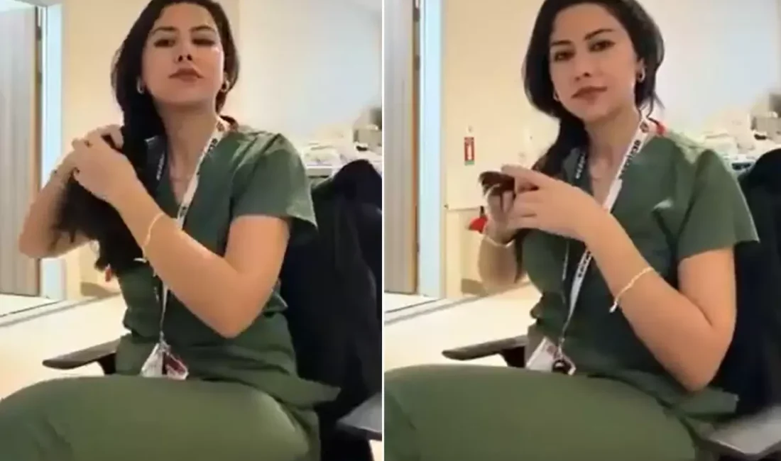 Kocaeli'de görev yapan kamu hastanesi hemşiresi İ.A., sosyal medyada paylaştığı
