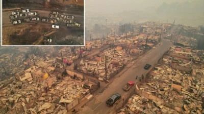 Şili, tarihinin en yıkıcı orman yangınlarından biriyle boğuşuyor. Nuble ve