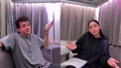 2025’in son günlerinde İstanbul’da objektiflere takılan Cemre Baysel ve Cem