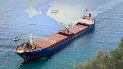 Uluslararası denizcilik sistemlerinde kayıtlı olan Happy Aras adlı kargo gemisi,