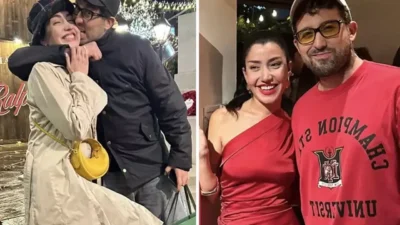 Levent Kırca’nın kızı Ayşe Kırca, katıldığı davette magazin basınının sorularını