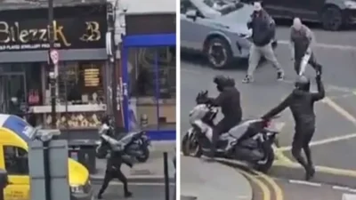 İngiltere’nin başkenti Londra’da, Türk işletmeciye ait bir kuyumcu dükkanı sabah