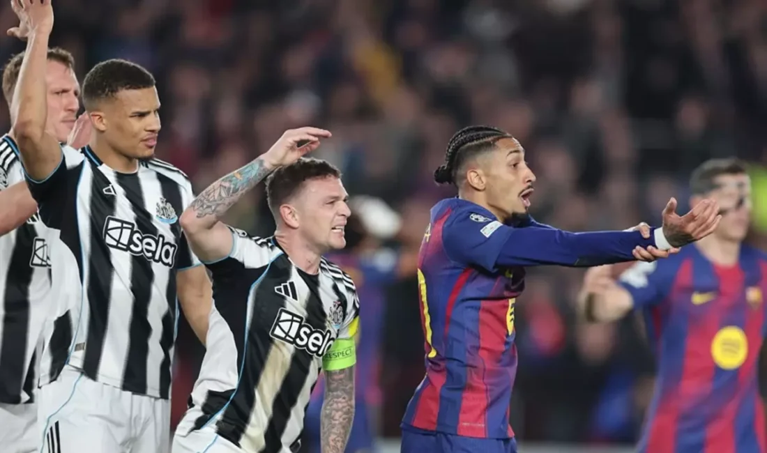 UEFA Şampiyonlar Ligi Son 16 turu rövanşında sahne adeta alev