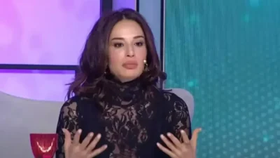 Eski manken, sunucu ve oyuncu Güzide Duran ile iş insanı