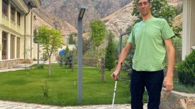 Dünyanın yaşayan en uzun boylu insanı unvanını taşıyan Sultan Kösen,