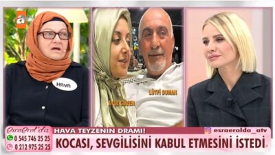 ATV ekranlarında hafta içi her gün yayınlanan Esra Erol’da programında,