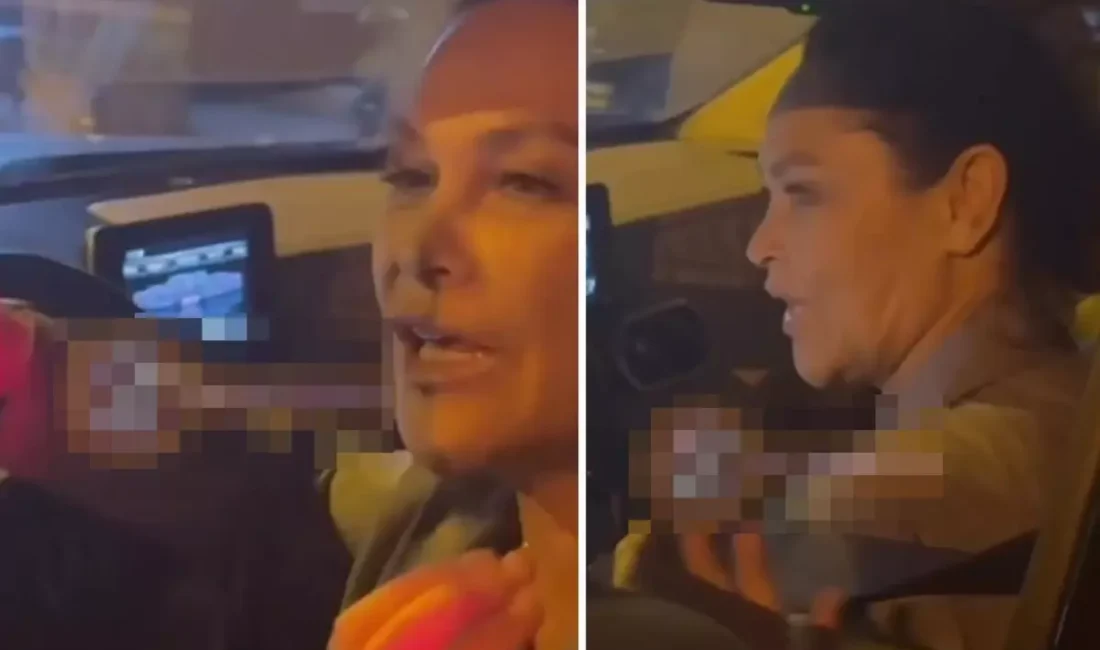 İstanbul'un işlek sokaklarında meydana gelen olay, kısa sürede sosyal medyanın