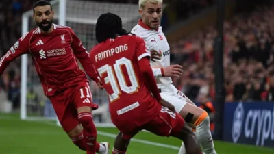 UEFA Şampiyonlar Ligi Son 16 turu rövanşında oynanan Liverpool-Galatasaray karşılaşması